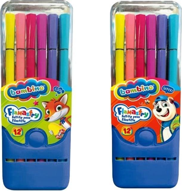 Image du produit Majewski Marker in einer Kunststoffbox, 12 BAMBINO-Farben (12 couleurs BAMBINO, 12 x)
