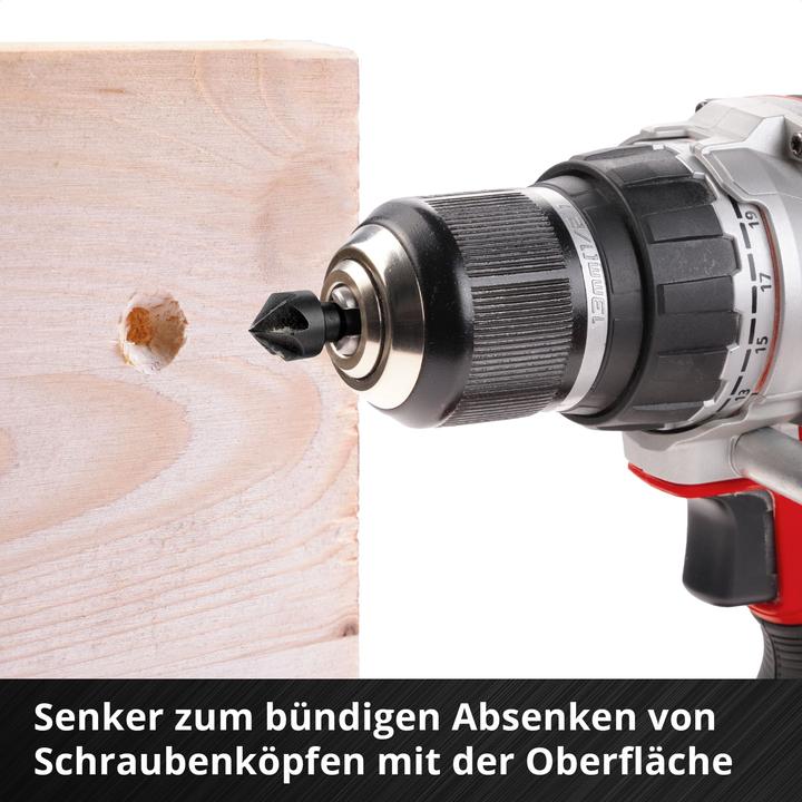 Actual product image Einhell 108759 39-piece drill and bit range (4 mm, 5 mm, 6 mm, 8 mm)