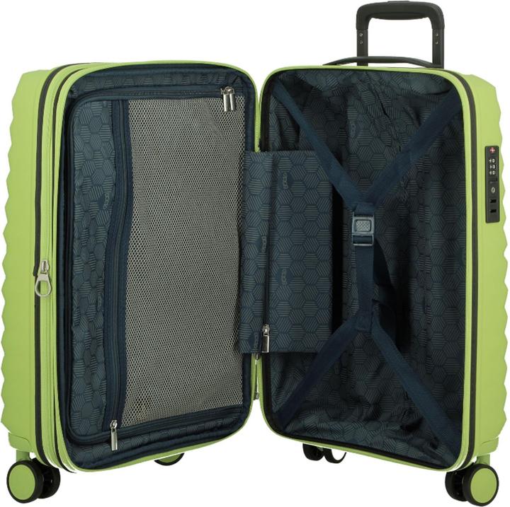 Immagine prodotto Jump Xwave Carrello da cabina a 4 ruote da 55 cm con ripiegamento elastico (35 l, Bagaglio a mano (fino a 50 litri))