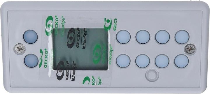 Produktbild Gecko Covers Bedienfeld TSC-4-10K-GE1 mit Overlay