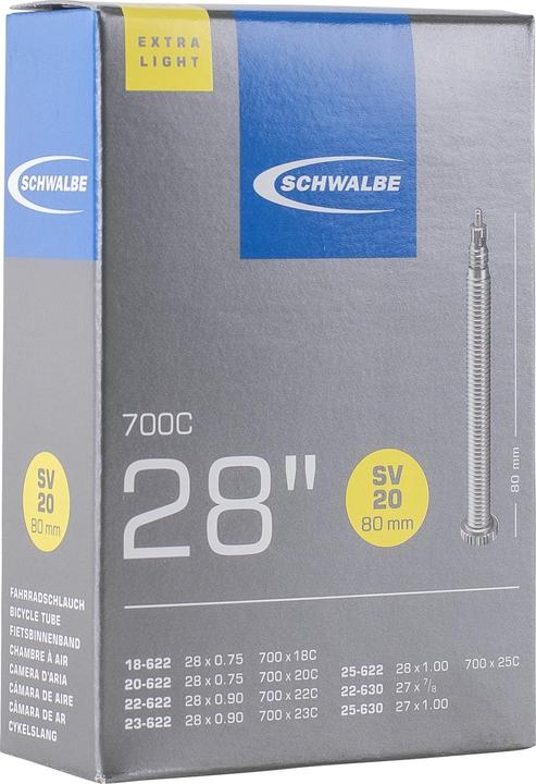Produktbild Schwalbe Sv 20 (Presta (SV), 28", 80 mm)