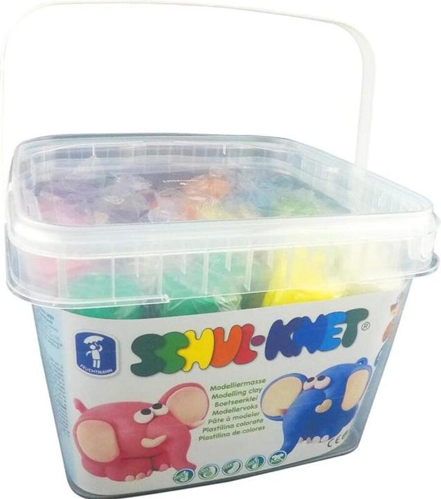 Produktbild Feuchtmann Knete SCHULKNET EDU Bucket farbsortiert, 1,96 kg