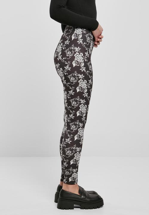 Actual product image Urban Classics Ladies Soft AOP Leggings (XS)
