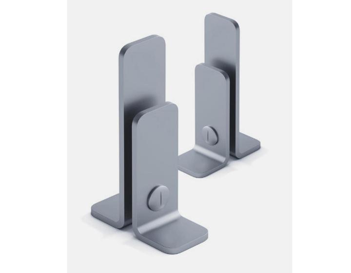 Immagine prodotto Actiforce Accessori Parete divisoria Supporto per parete divisoria 2 pezzi, autoadesivo