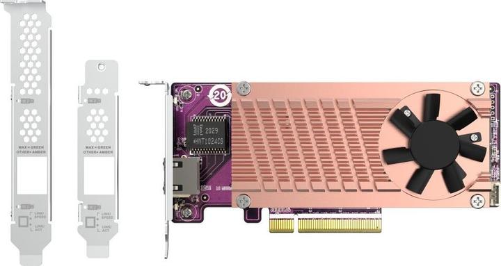 Actual product image QNAP QM2-2P10G1TB