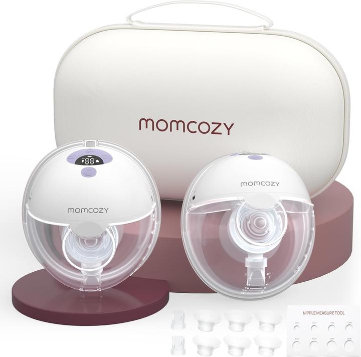 Actual product image Momcozy M5 double breast pump set