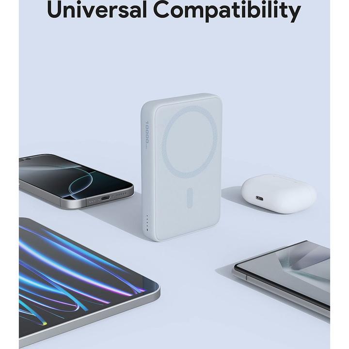 Actual product image Aukey MagFusion Slim (10000 mAh, 20 W, 37 Wh)