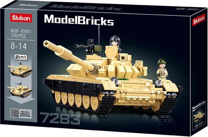 Produktbild Sluban SL95881 - 2 in 1 Kampfpanzer