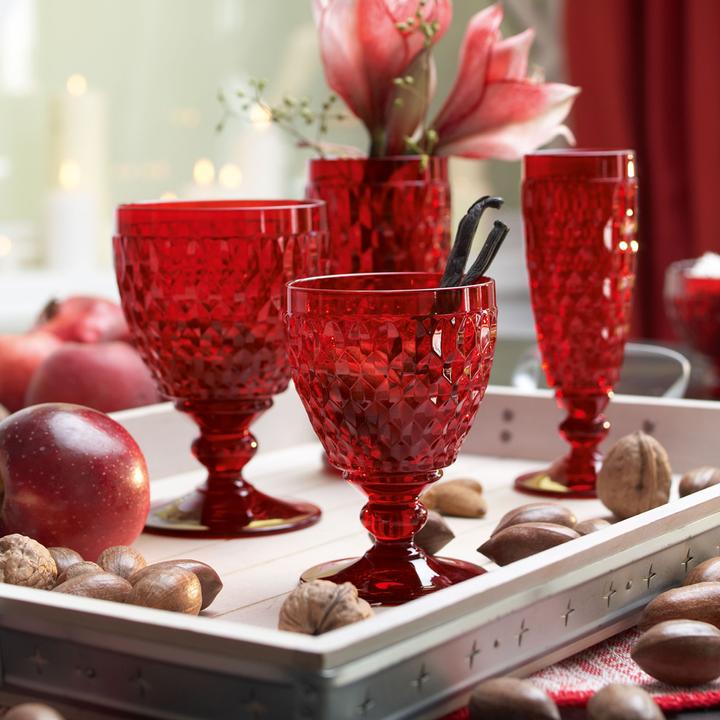 Actual product image Villeroy & Boch Champagne glass red Boston coloured (14.50 cl, 1 Glasses, Champagne glasses)