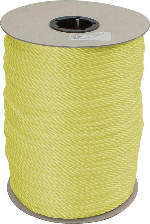 Produktbild Dönges Faserseil aus Polypropylen, 24 mm, gelb, gedreht, imprägniert (0.02 m)