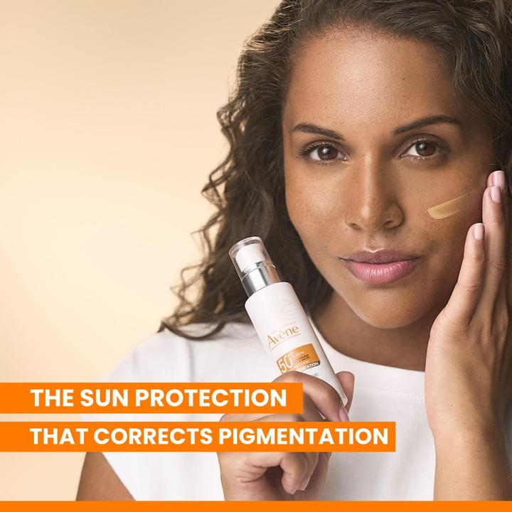 Actual product image Avène Sun Expert Anti-Pigmentation Fluid SPF50+ 40ml (Sun cream face, SPF 50+, 40 ml)