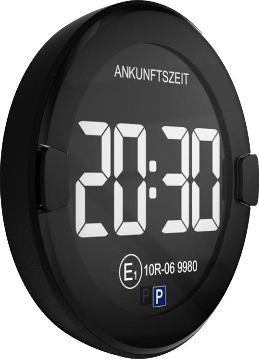 Produktbild Ooono P-Disc N°2 dark - Elektronische Parkscheibe mit Zulassung fürs Auto-vollautomatische Parkuhr