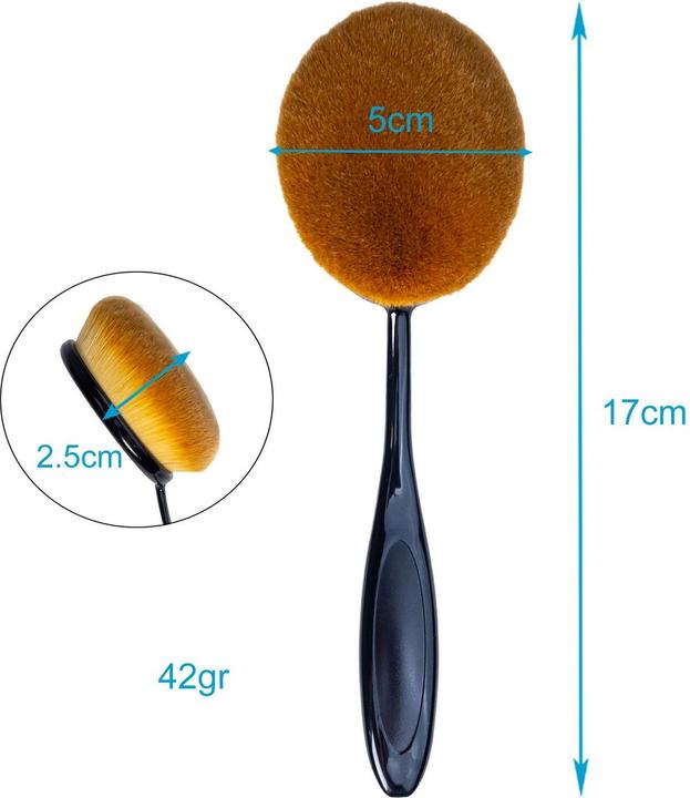 Actual product image Intirilife Make Up Pinsel