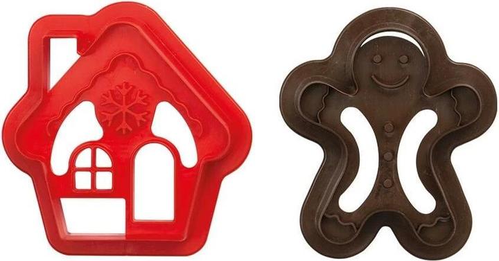 Produktbild Decora Guetzli-Ausstecher Lebkuchenmann und Haus