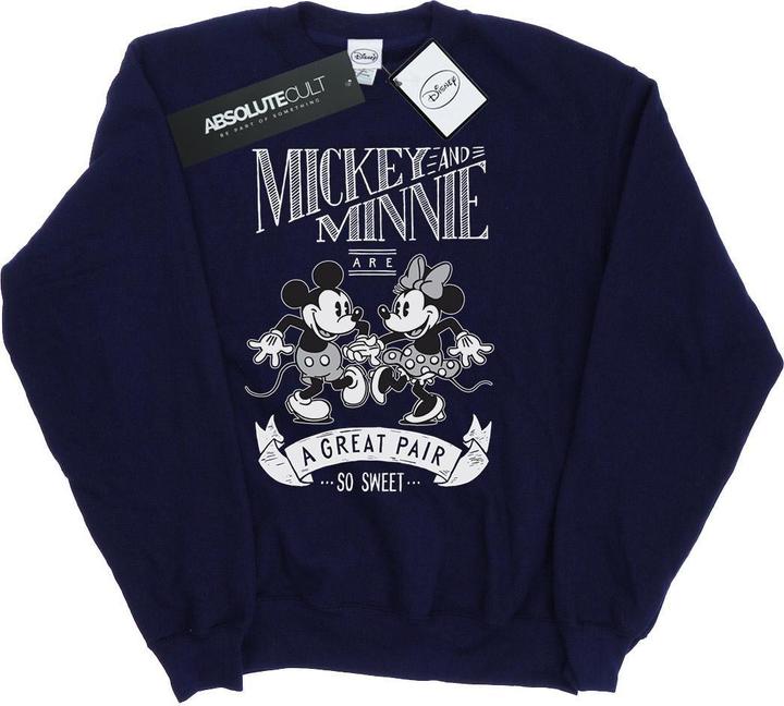 Disney Mickey And Minnie Mouse Great Pair Sweatshirt (M)