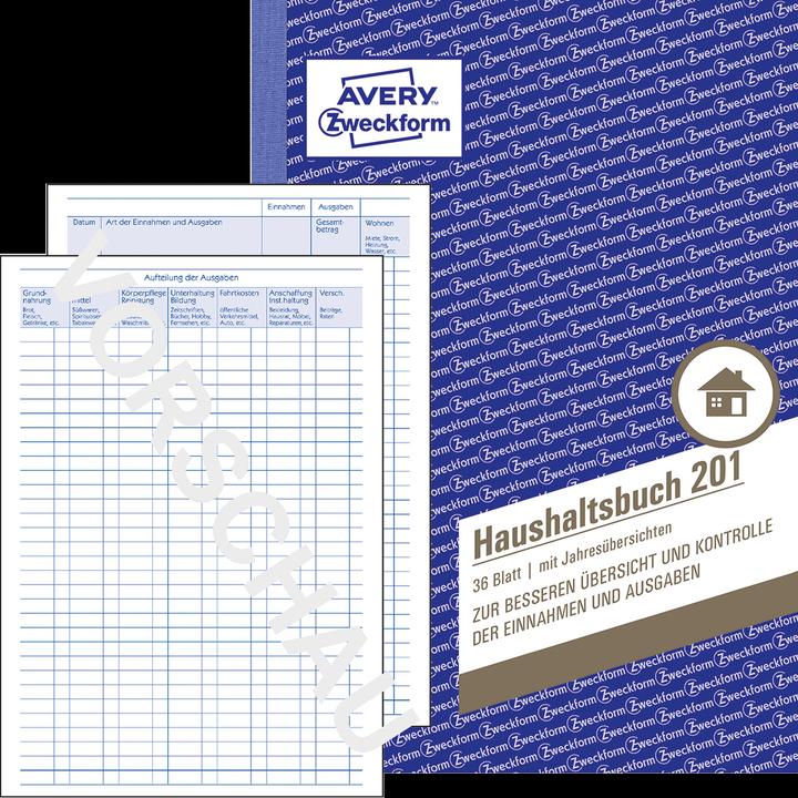 Produktbild Avery Haushaltsbuch (36 x)