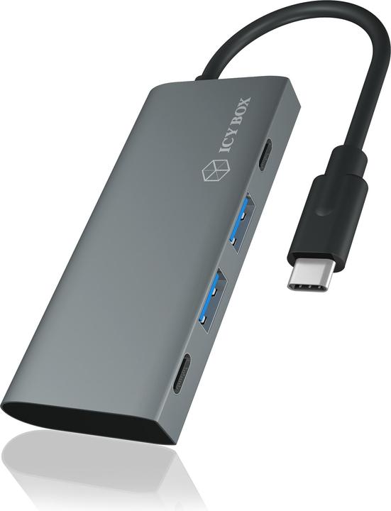 Actual product image Icy Box USB-Hub IB-HUB1428-C31 (USB-C, 4 Ports)