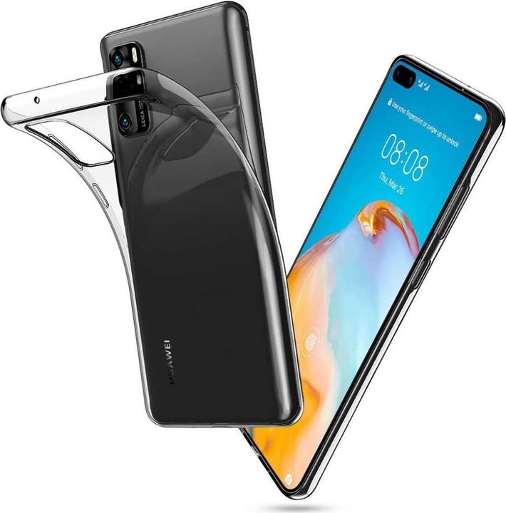 Actual product image Screenguard Huawei P40 Pro Flexible TPU Clear Case (Huawei P40 Pro)