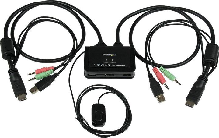 StarTech 2 Port HDMI Cable Kvm Switch