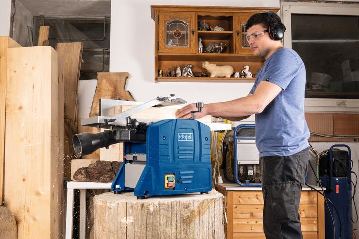 Actual product image Scheppach HMS860 jointer and thicknesser