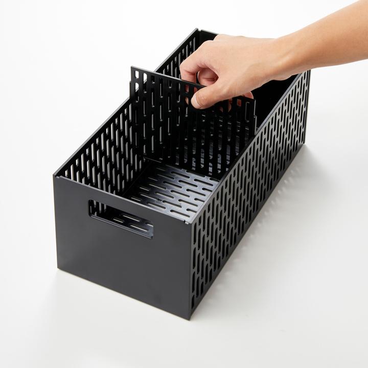 Actual product image Yamazaki Storage baskets with stand TOWER (1 x)