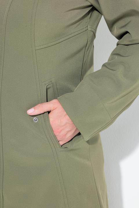 Produktbild Ulla Popken HYPRAR Softshelljacke, wasserabweisend, 2-Wege-Zipper (62)