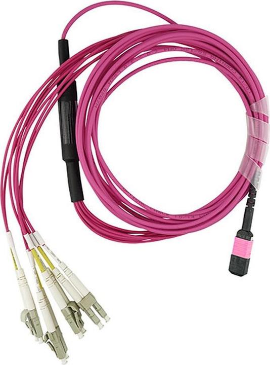 CBO LWL MPO/4xLC Breakout Kabel OM4 10 Meter