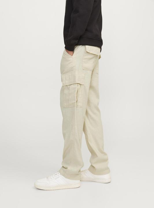 Actual product image Jack & Jones Jpstbill Jjnate Linen Blend Cargo Mni (110)