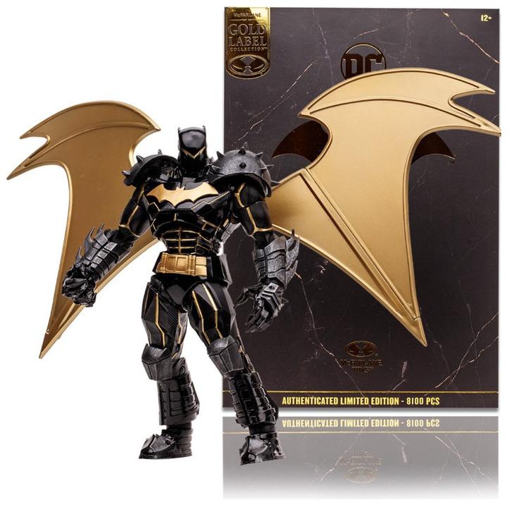 Actual product image McFarlane DC Multiverse figurine Batman (Hellbat) (Knightmare) (Gold Label) 18 cm