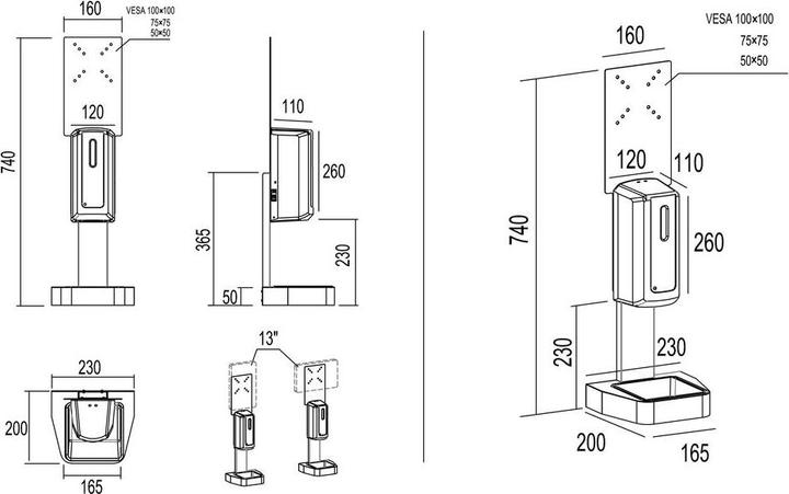 Image du produit Multibrackets Boîte d'hygiène