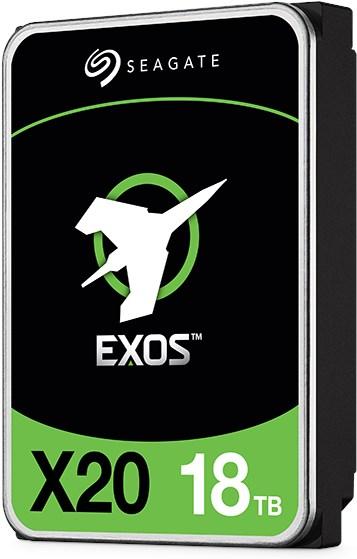 Produktbild Seagate Exos X20, HDD, SAS, /s cache, 3.5inch 512e/4KN, SED (18 TB, 3.5", CMR)