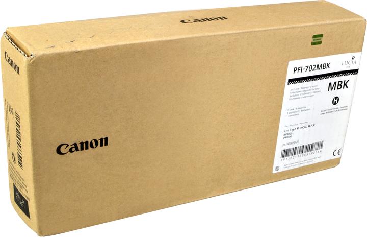 Image du produit Canon Cartouche d'encre noire mate PFI702MBK iPF 8100/9100 700ml (MBK)