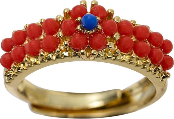 Uzurii The Amazon Ring Red (One Size, 925 Silber)