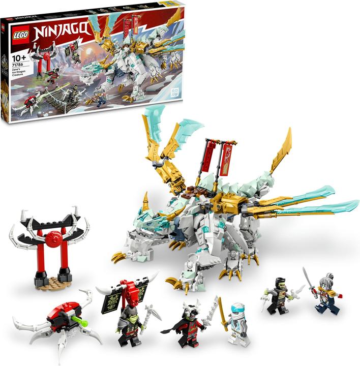 Produktbild LEGO Zanes Eisdrache (71786, LEGO Ninjago)