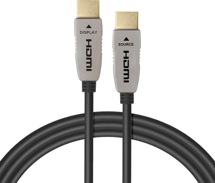 Produktbild Celexon UHD Optical Fibre HDMI 2.0b Active Kabel 6m schwarz (6 m, HDMI)