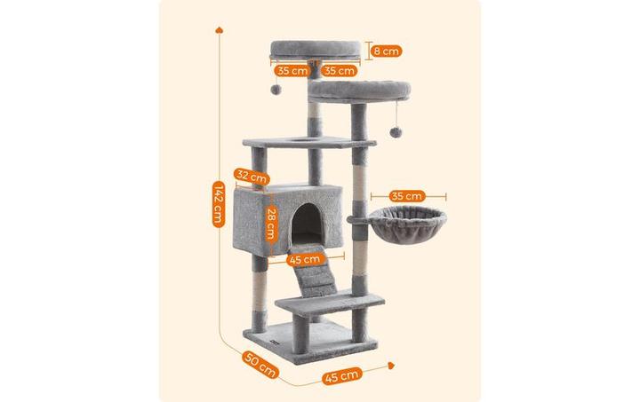 Produktbild Feandrea Meow (142 cm, Grau)