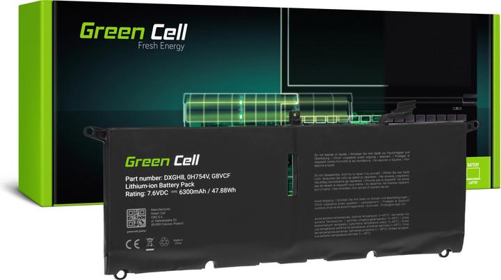 Produktbild GreenCell Laptop Battery DXGH8 for Dell XPS 13 9370 9380 - 11.4V - 4600mAh (1 Zellen, 4600 mAh)