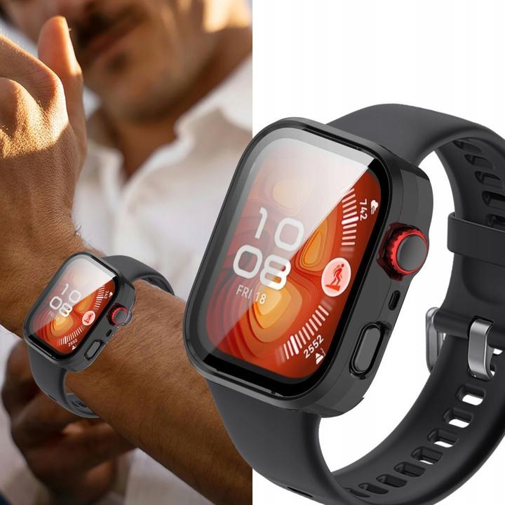 Produktbild Tech-Protect Defense Case für Huawei Watch Fit 4 - Schwarz