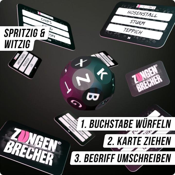 Produktbild Denkriesen Zungenbrecher - "raus mit der Sprache" - ab 16 Jahren (Deutsch)