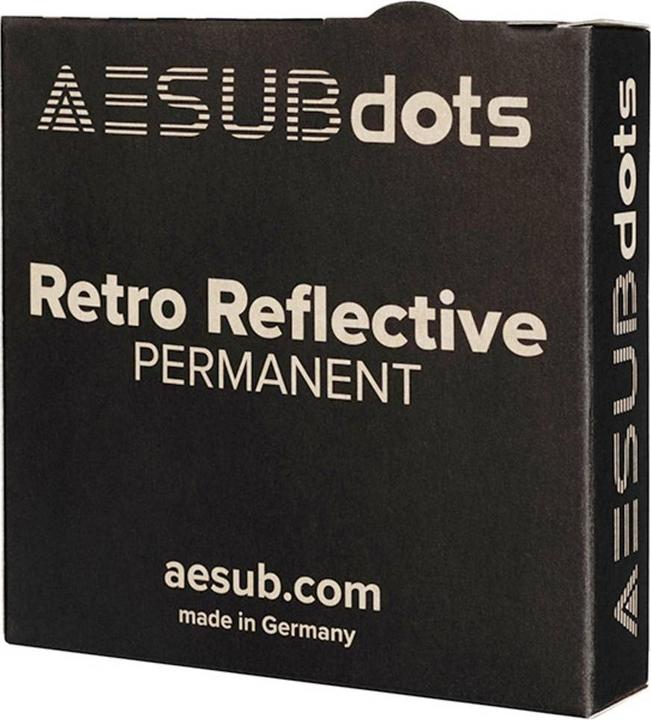 Produktbild Aesub Dots Markers Retro 6mm (Schwarz, 6 mm, 3000 x)