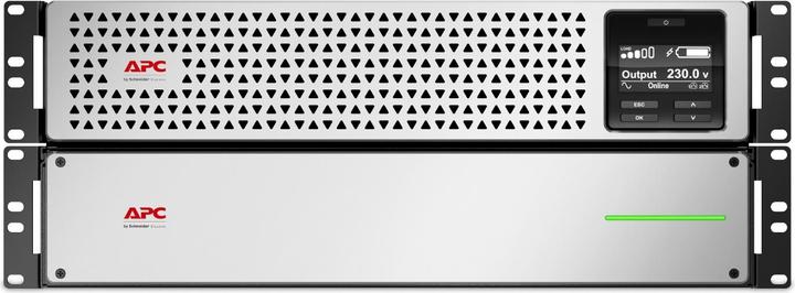 Actual product image APC SRTL2200RM4UXLI-NC, Doppelwandler (Online), 3 kVA, 1980 W, Sine, 230 V, 40 - 70 Hz (3000 VA, 1980 W, Online double converter UPS)
