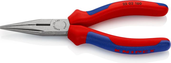 Image du produit Knipex Pince demi-ronde avec tranchant (pince radio) 25 02 160 SB (215 mm)
