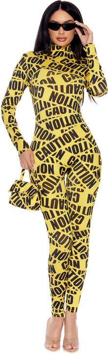 Produktbild Forplay Caution Catsuit Kostüm (XS, S)
