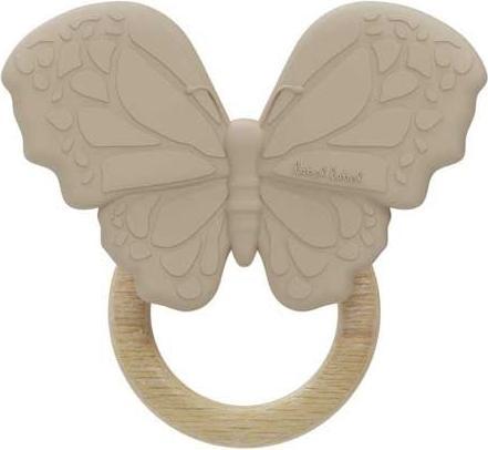 Label Label Silicone Bitering w. Butterfly Nougat