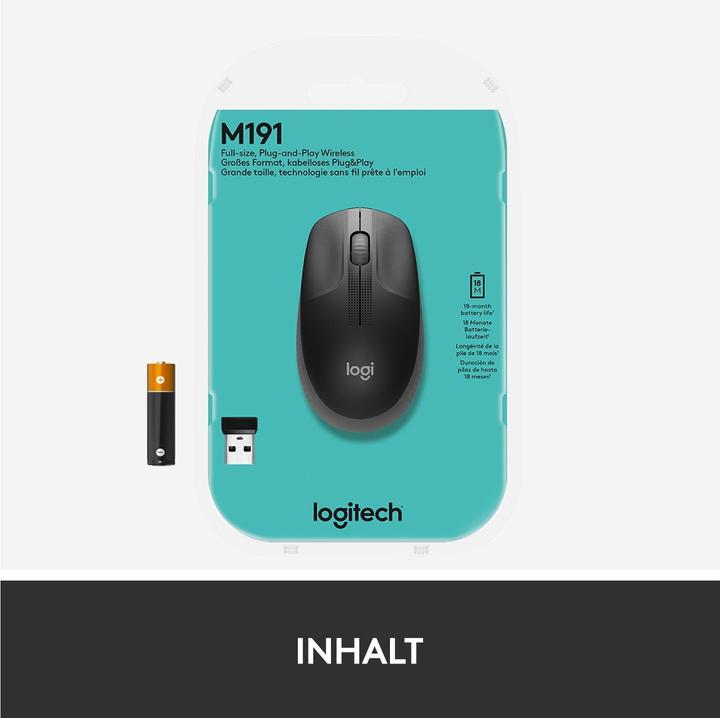 Produktbild Logitech M190 (Kabellos)
