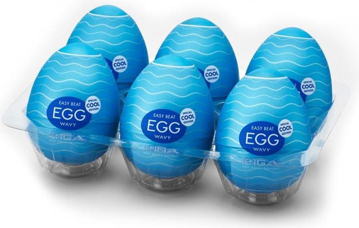 Image du produit Tenga Egg Wavy II Cool 6pcs.