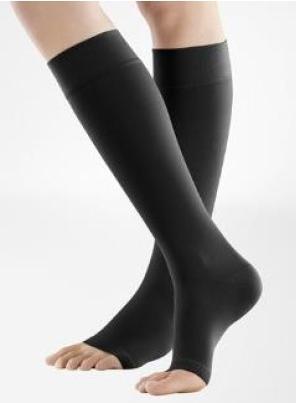 Produktbild Veno Train SOFT AD KKL2 M normal/long offene Fussspitze schwarz Haftband Noppe 3cm (M)