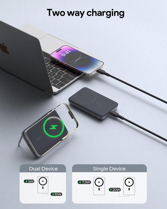 Produktbild Aukey MagFusion (6700 mAh, 20 W, 25.46 Wh)