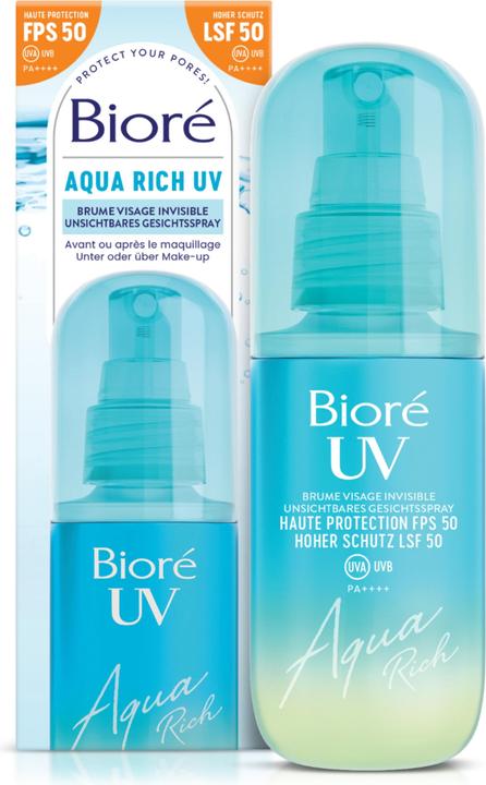 Image du produit Bioré Aqua Rich (Spray solaire, SPF 50, 60 ml)