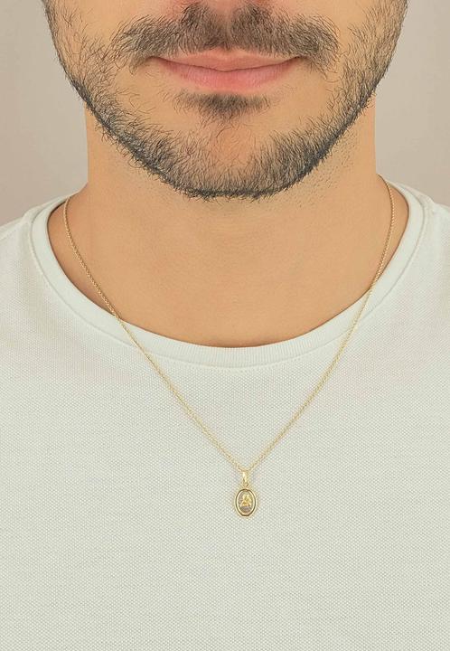 Actual product image Muau Guardian angel (Yellow gold)